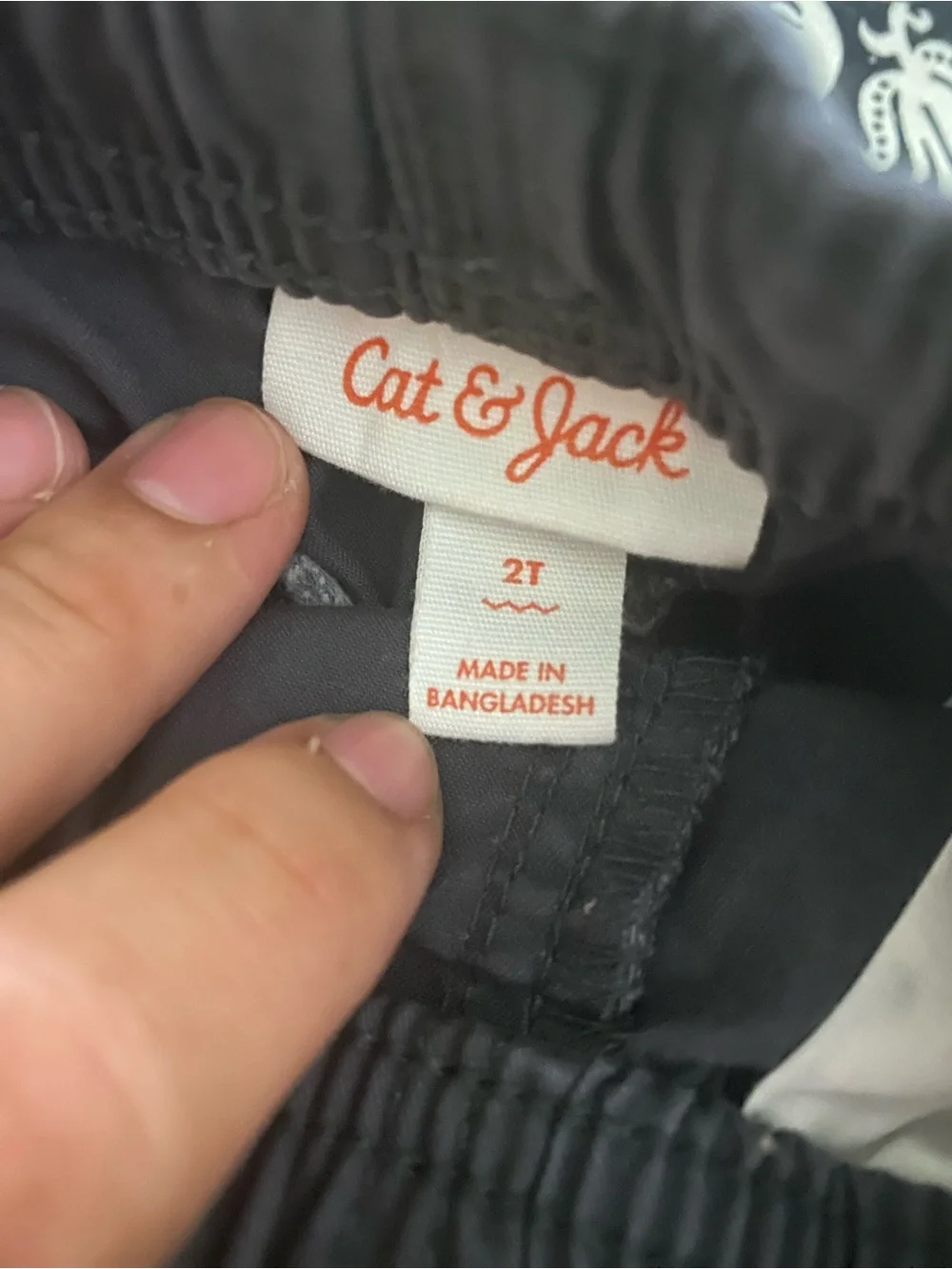 Cat & Jack Navy Pull-On Shorts with Drawstring